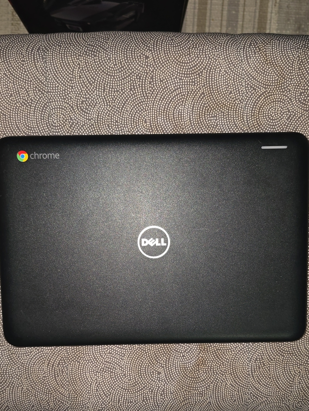Dell Chromebook Laptop in Matte Black with Chrome Badge
